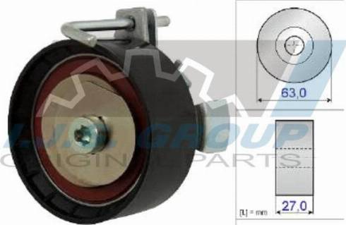 IJS GROUP 93-1870 - Обтяжна ролка, ангренаж vvparts.bg