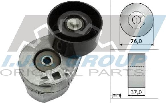 IJS GROUP 93-1376 - Ремъчен обтегач, пистов ремък vvparts.bg