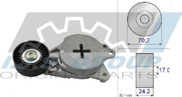 IJS GROUP 93-1218 - Ремъчен обтегач, пистов ремък vvparts.bg