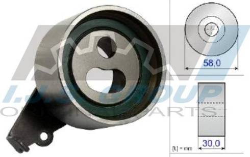 IJS GROUP 93-1787 - Обтяжна ролка, ангренаж vvparts.bg