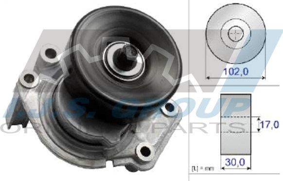 IJS GROUP 93-2406 - Ремъчен обтегач, пистов ремък vvparts.bg