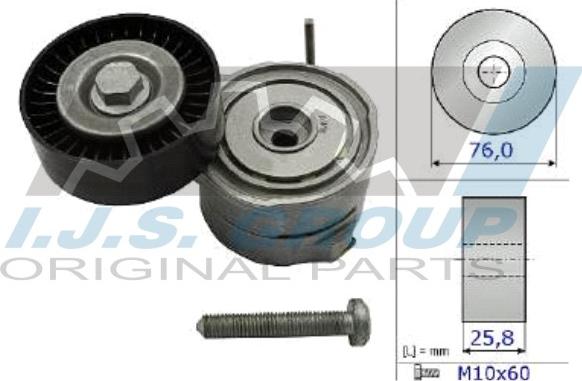 IJS GROUP 93-2419 - Ремъчен обтегач, пистов ремък vvparts.bg