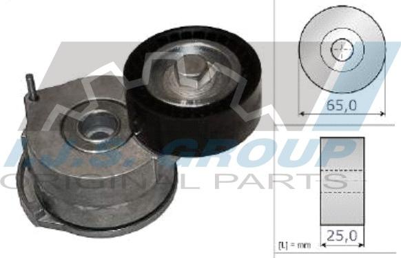 IJS GROUP 93-2414 - Ремъчен обтегач, пистов ремък vvparts.bg