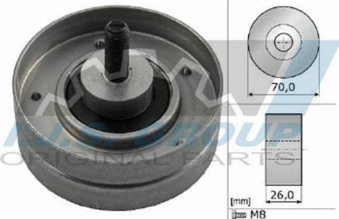 IJS GROUP 93-2079 - Паразитна / водеща ролка, пистов ремък vvparts.bg