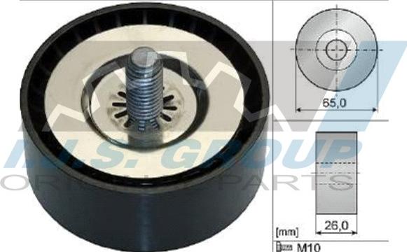 IJS GROUP 93-2170 - Паразитна / водеща ролка, пистов ремък vvparts.bg