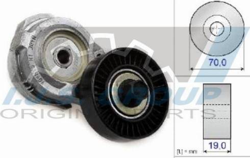 IJS GROUP 93-2337 - Ремъчен обтегач, пистов ремък vvparts.bg