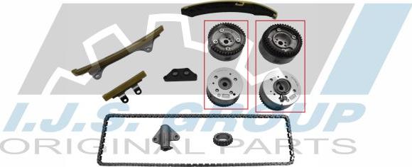 IJS GROUP 40-1313VVT - Комплект ангренажна верига vvparts.bg