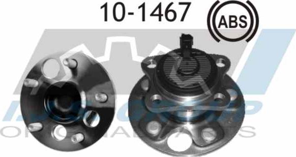 IJS GROUP 10-1467 - Комплект колесен лагер vvparts.bg