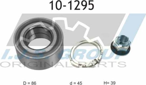 IJS GROUP 10-1295 - Комплект колесен лагер vvparts.bg