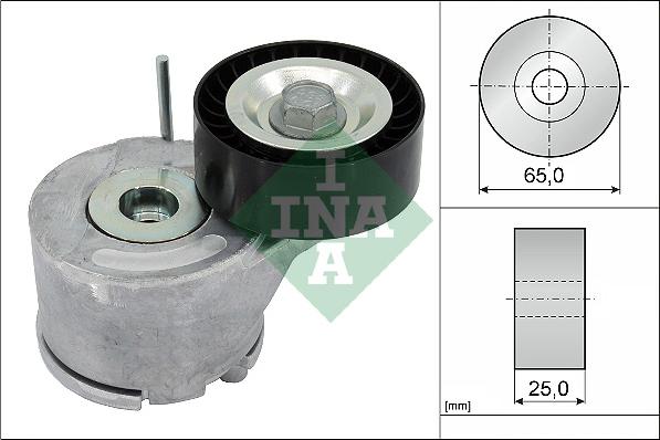 INA 534 0455 10 - Ремъчен обтегач, пистов ремък vvparts.bg