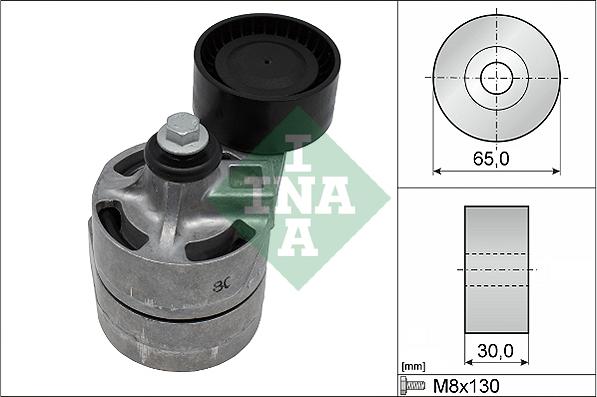 INA 534 0434 10 - Ремъчен обтегач, пистов ремък vvparts.bg