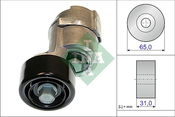 INA 534 0430 10 - Ремъчен обтегач, пистов ремък vvparts.bg