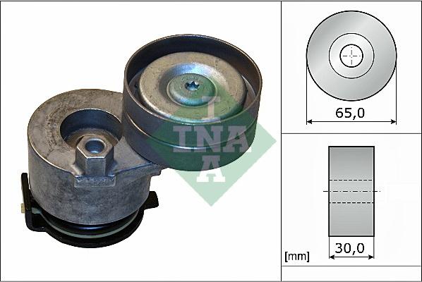 INA 534 0479 10 - Ремъчен обтегач, пистов ремък vvparts.bg