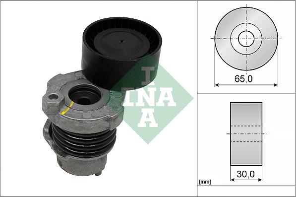 INA 534 0590 10 - Ремъчен обтегач, пистов ремък vvparts.bg