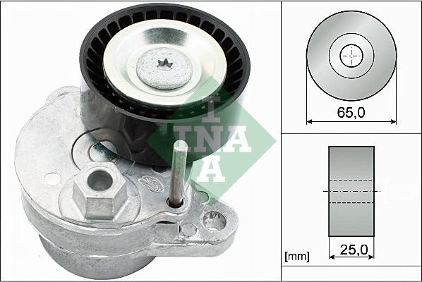 INA 534 0540 10 - Ремъчен обтегач, пистов ремък vvparts.bg