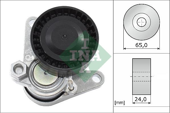 INA 534 0552 10 - Ремъчен обтегач, пистов ремък vvparts.bg