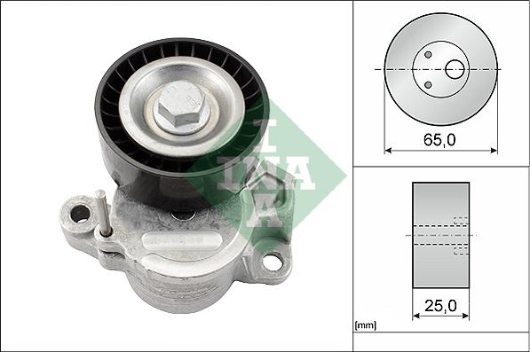 INA 534 0625 10 - Ремъчен обтегач, пистов ремък vvparts.bg