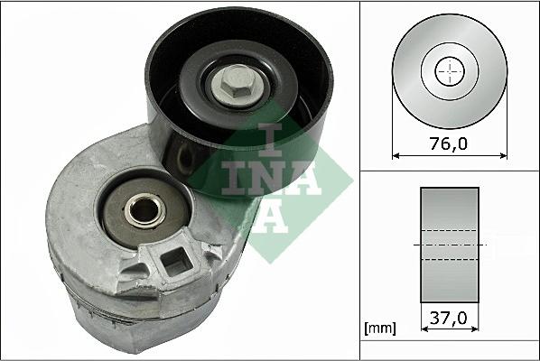 FASE YC1E6A228AG - Ремъчен обтегач, пистов ремък vvparts.bg