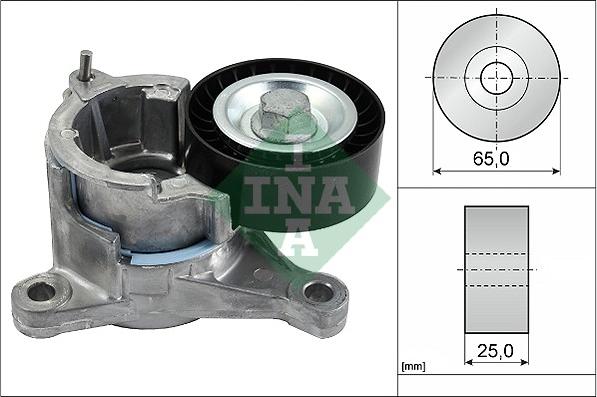 INA 534 0022 10 - Ремъчен обтегач, пистов ремък vvparts.bg