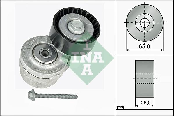 INA 534 0101 20 - Ремъчен обтегач, пистов ремък vvparts.bg