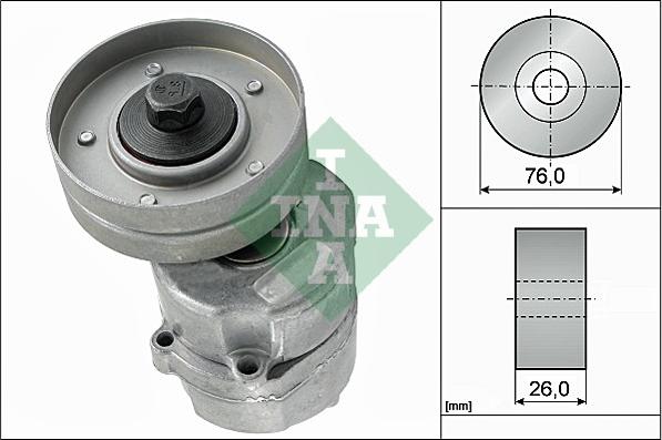 INA 534 0135 30 - Ремъчен обтегач, пистов ремък vvparts.bg