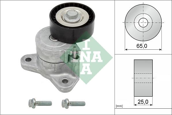 INA 534 0325 10 - Ремъчен обтегач, пистов ремък vvparts.bg