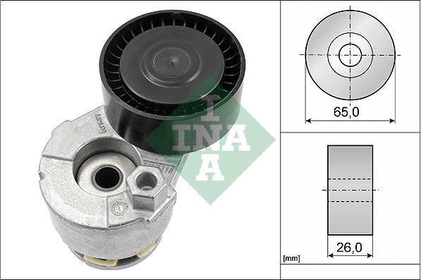 INA 534 0269 10 - Ремъчен обтегач, пистов ремък vvparts.bg