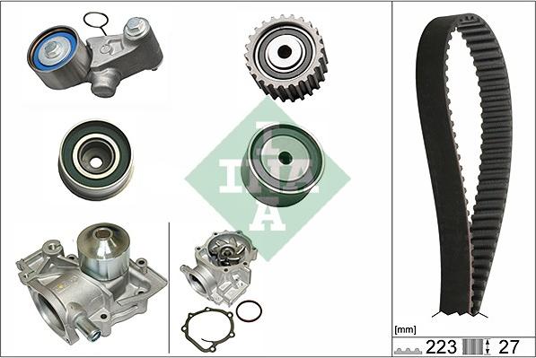 INA 530 0426 30 - Водна помпа+ к-кт ангренажен ремък vvparts.bg