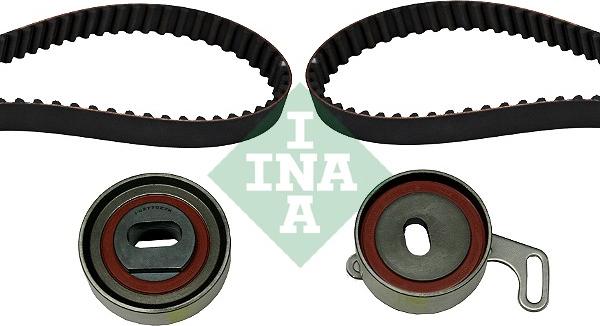 INA 530 0514 10 - Комплект ангренажен ремък vvparts.bg