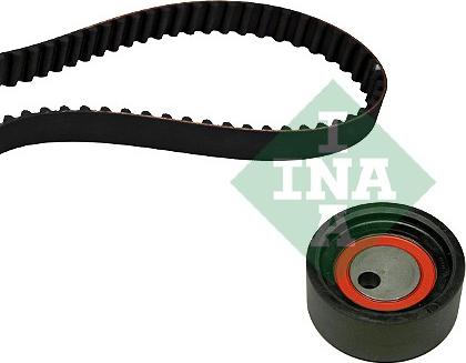INA 530 0517 10 - Комплект ангренажен ремък vvparts.bg