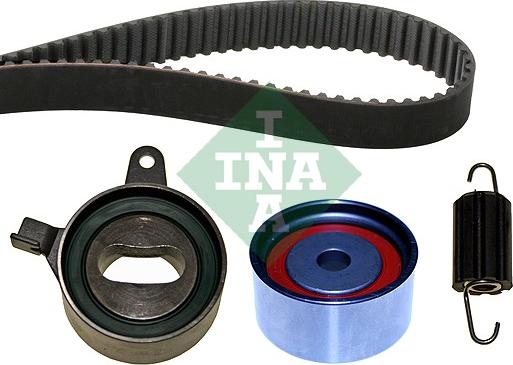 INA 530 0573 10 - Комплект ангренажен ремък vvparts.bg