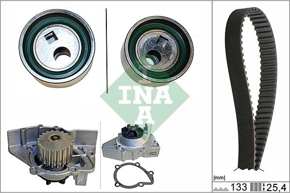 INA 530 0106 30 - Водна помпа+ к-кт ангренажен ремък vvparts.bg