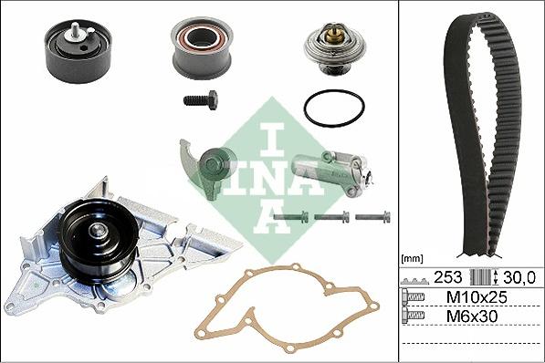 INA 530 0179 32 - Водна помпа+ к-кт ангренажен ремък vvparts.bg