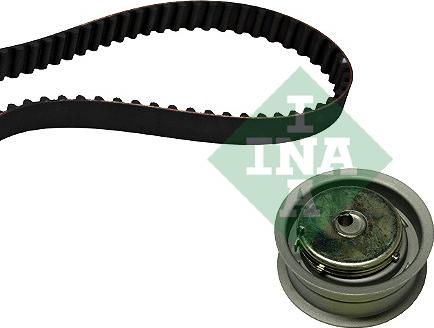 INA 530 0389 10 - Комплект ангренажен ремък vvparts.bg