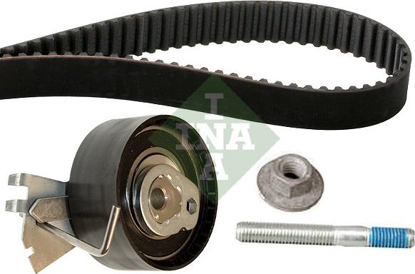 INA 530 0335 10 - Комплект ангренажен ремък vvparts.bg