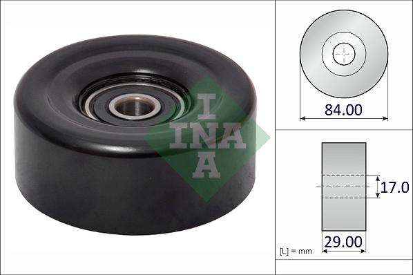 INA 531 0964 10 - Обтящна ролка, клинов ремък vvparts.bg