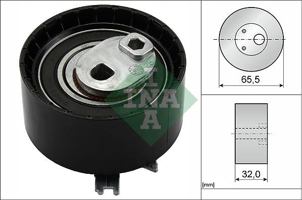 INA 531 0409 30 - Обтяжна ролка, ангренаж vvparts.bg