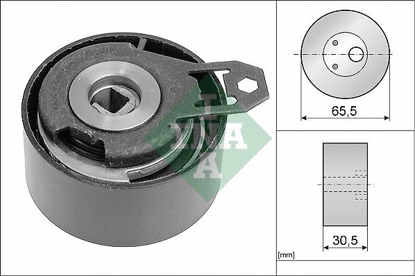 INA 531 0408 30 - Обтяжна ролка, ангренаж vvparts.bg