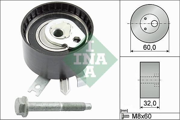 INA 531 0547 10 - Обтяжна ролка, ангренаж vvparts.bg