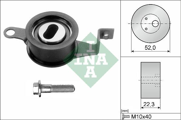 INA 531 0023 10 - Обтяжна ролка, ангренаж vvparts.bg