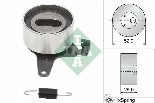 INA 531 0106 20 - Обтяжна ролка, ангренаж vvparts.bg