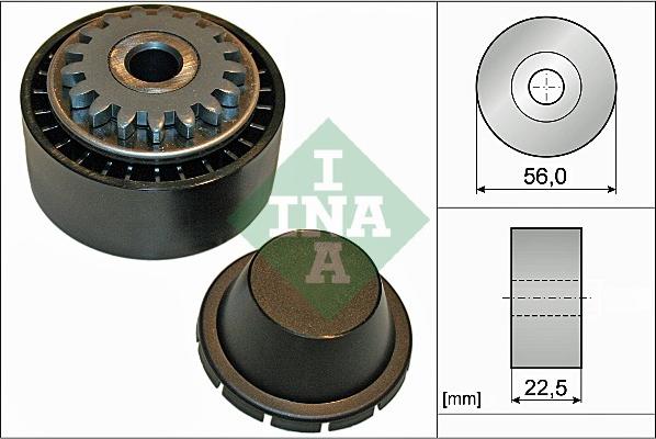 INA 531 0854 10 - Паразитна / водеща ролка, пистов ремък vvparts.bg