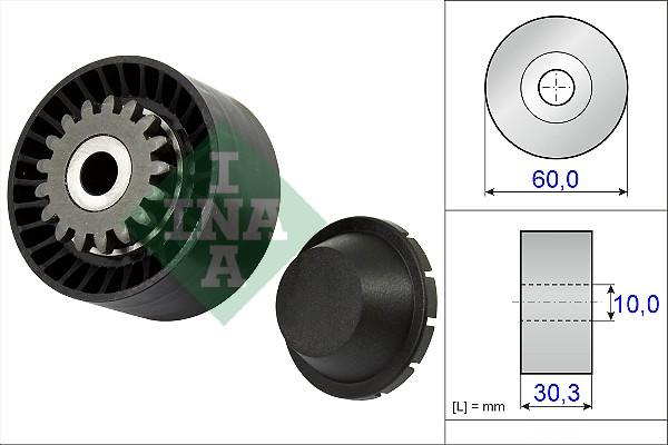 INA 531 0811 10 - Паразитна / водеща ролка, пистов ремък vvparts.bg