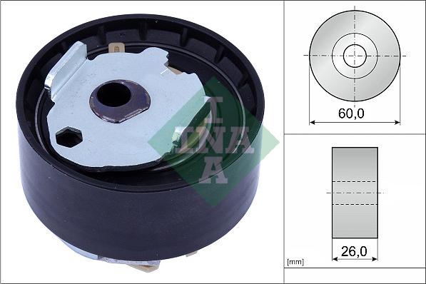 INA 531 1022 10 - Обтяжна ролка, ангренаж vvparts.bg