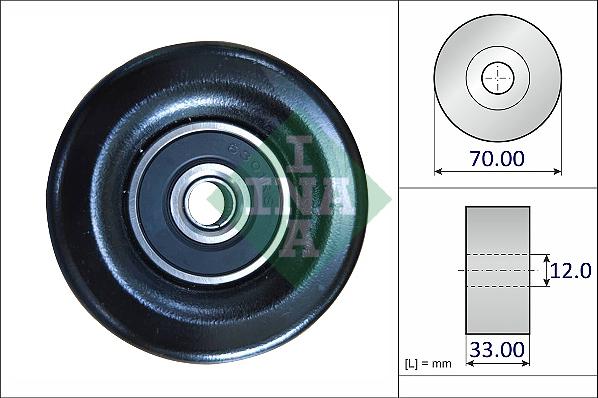 INA 532 0995 10 - Паразитна / водеща ролка, пистов ремък vvparts.bg