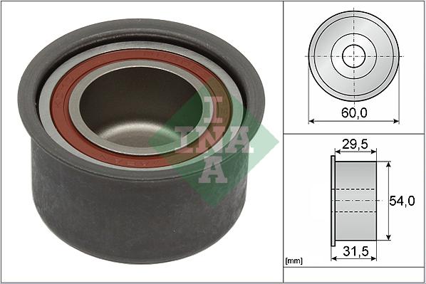 INA 532 0459 10 - Паразитна / водеща ролка, зъбен ремък vvparts.bg