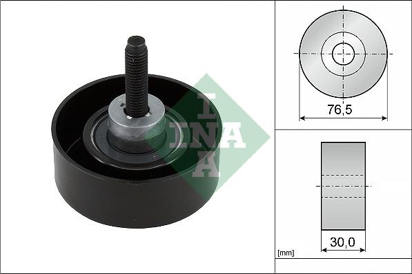 INA 532 0458 10 - Паразитна / водеща ролка, пистов ремък vvparts.bg