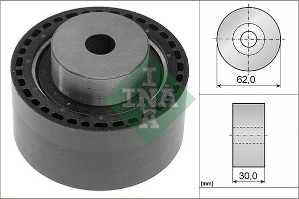 INA 532 0460 10 - Паразитна / водеща ролка, зъбен ремък vvparts.bg