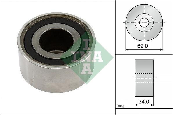 INA 532 0461 10 - Паразитна / водеща ролка, зъбен ремък vvparts.bg