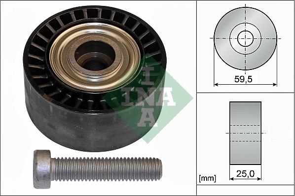 INA 532 0433 10 - Паразитна / водеща ролка, пистов ремък vvparts.bg